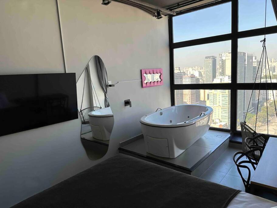 Sky Loft - Andar 41 Apartment São Paulo Ngoại thất bức ảnh